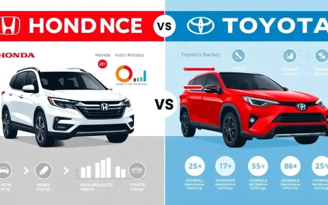 Are there any significant differences in maintenance costs between Honda and Toyota SUVs