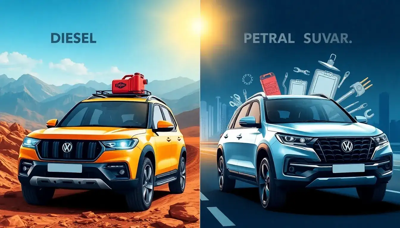 How do diesel SUVs compare to petrol SUVs in terms of reliability