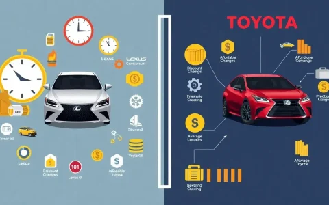 How do luxury brands like Lexus and Toyota compare in terms of maintenance costs