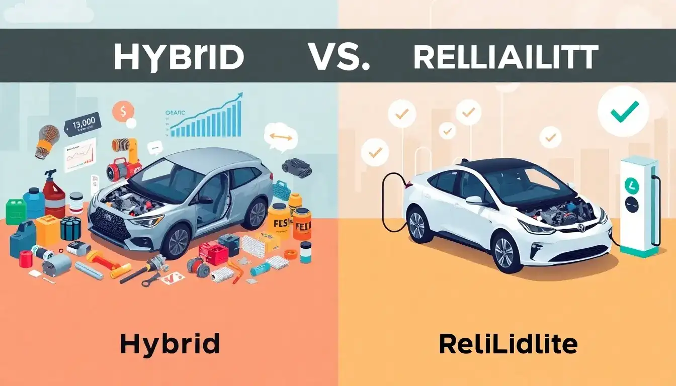 How do hybrid and electric vehicles compare in terms of maintenance costs and reliability
