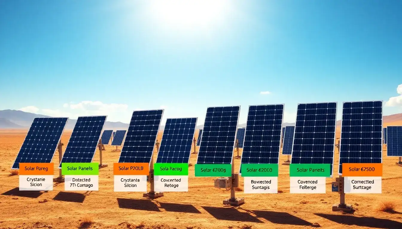 Are there specific solar panel models that are more resistant to high temperatures