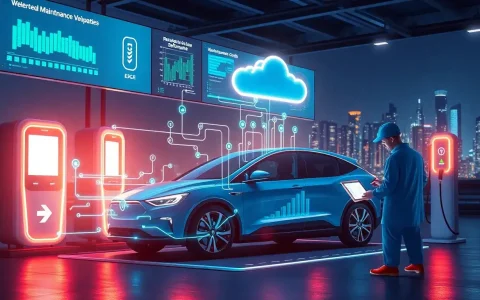 How do over-the-air updates impact the maintenance costs of electric vehicles