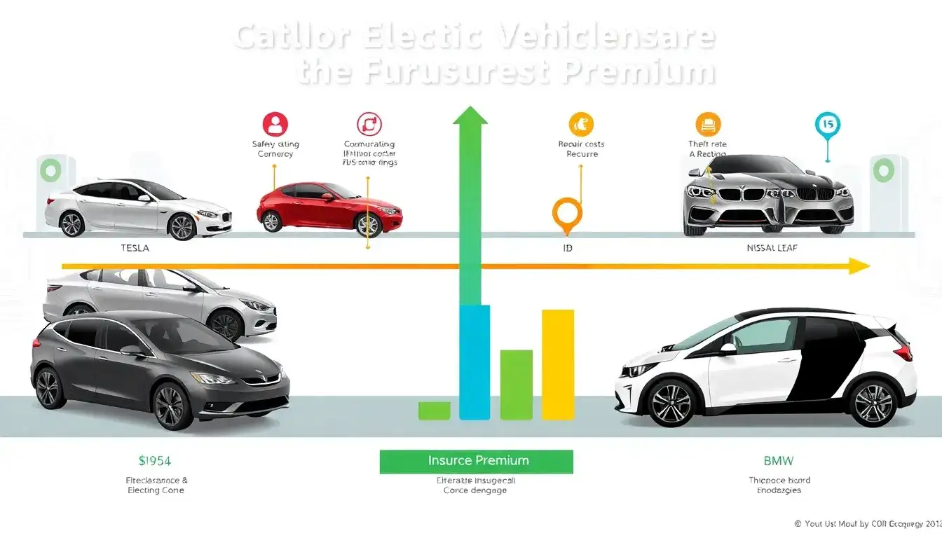 Are there specific models of electric vehicles that have higher insurance premiums