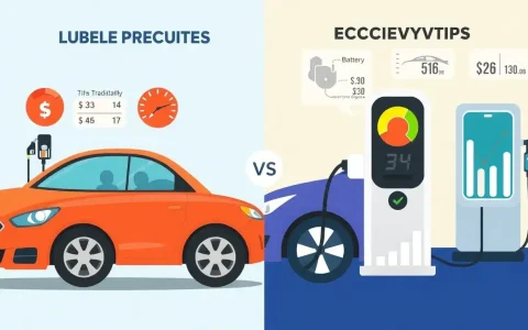 What are the average fuel costs for hybrids versus electric vehicles