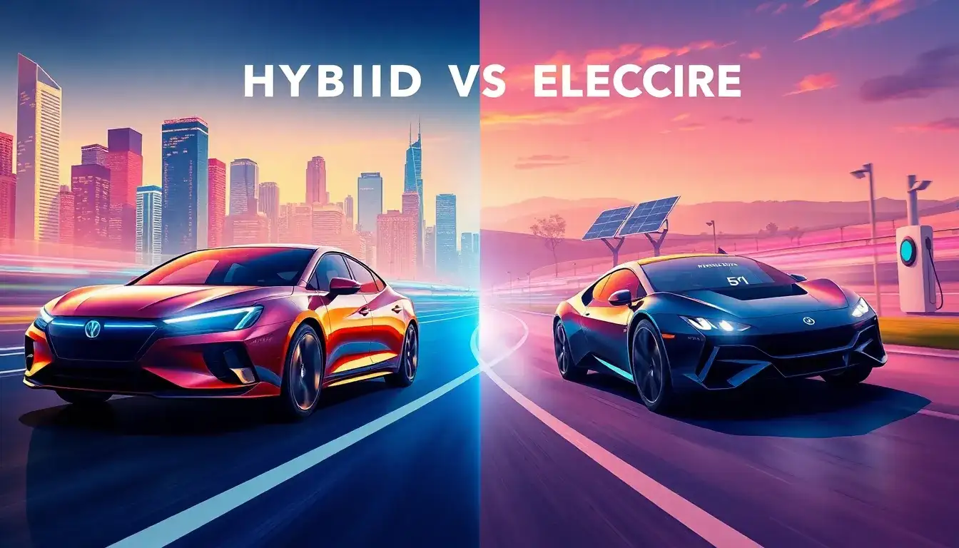 How does the driving experience differ between hybrids and electric vehicles