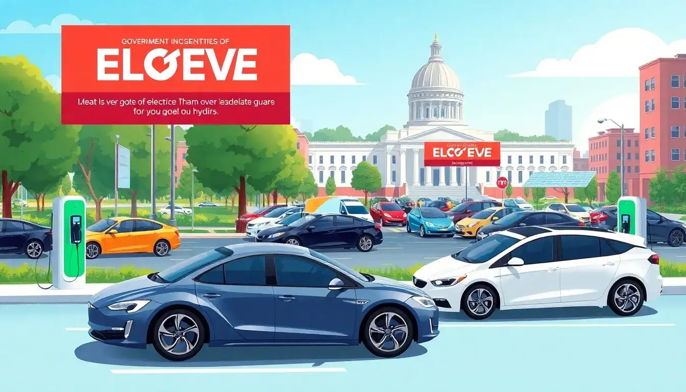 Are there any government incentives that favor electric vehicles over hybrids