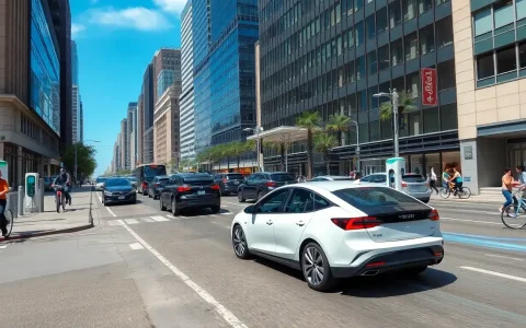 How does the all-electric range of PHEVs impact their performance in city traffic