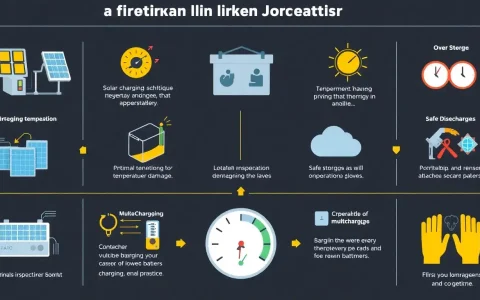 What are the best practices for maintaining lithium-ion solar batteries