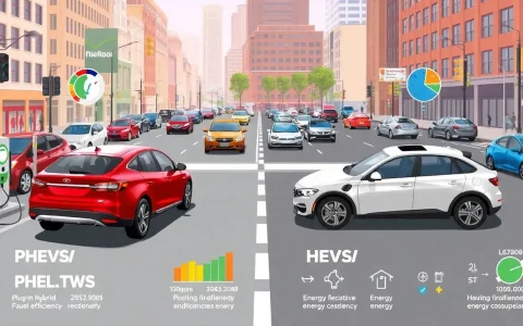 How do PHEVs and HEVs compare in terms of real-world fuel efficiency in urban areas