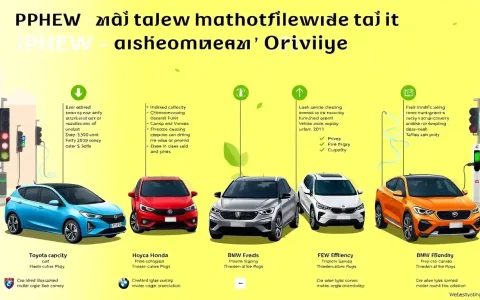 Are there specific brands or models of PHEVs and HEVs that outperform each other in urban driving