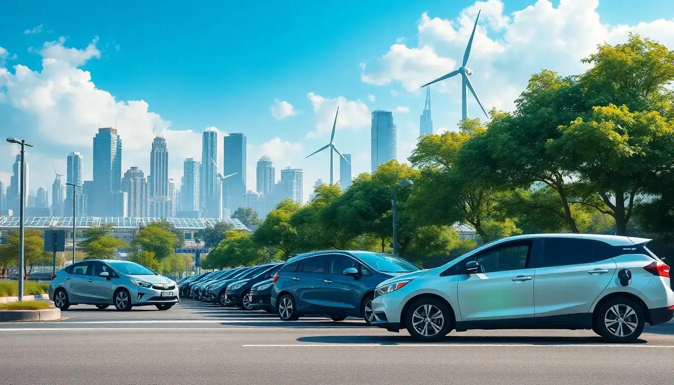 What are the environmental benefits of larger batteries in PHEVs