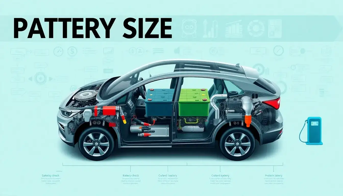 How does the battery size influence the maintenance requirements of PHEVs
