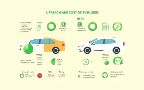 How do PHEVs compare to HEVs in terms of overall cost of ownership