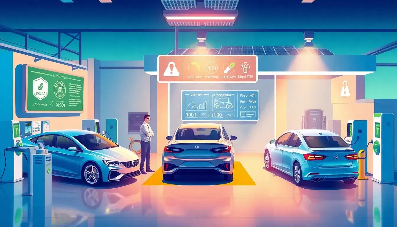 Are there any long-term warranties available for PHEVs that could affect maintenance costs