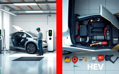 Are there any specific maintenance differences between PHEVs and HEVs