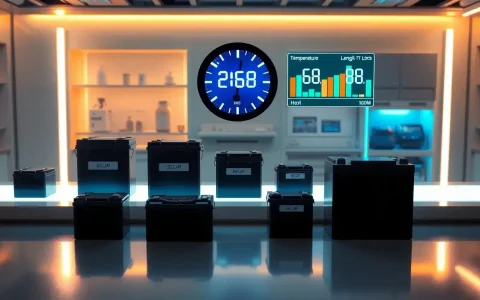 How does the type of solar battery impact its lifespan in different temperatures