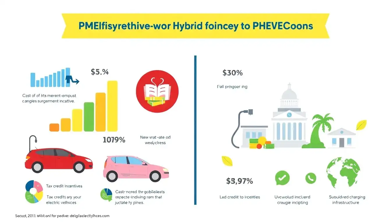 What impact do government incentives have on the overall cost of PHEVs