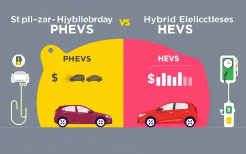 How do the upfront costs of PHEVs compare to HEVs