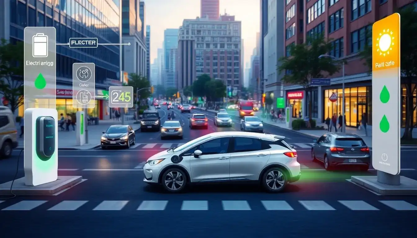 What factors contribute to the variability in electric range of PHEVs in urban areas