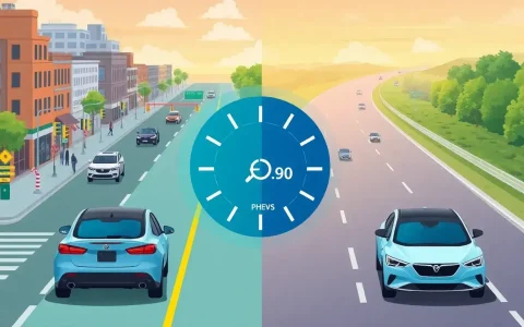 How does the type of route driven affect the fuel consumption of PHEVs