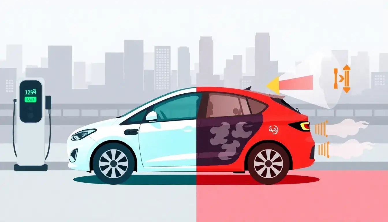 What are the effects of engine start-up on the electric range of PHEVs