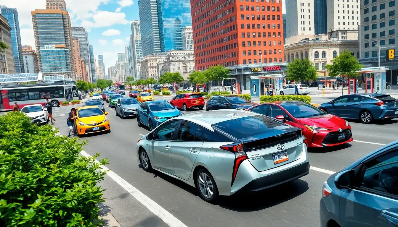 How does the Toyota Prius Prime compare to other PHEVs in city driving