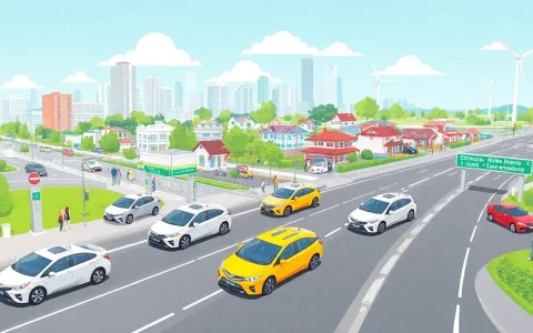How does the electric range of PHEVs impact their overall emissions in urban environments