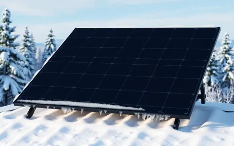 Are there specific solar batteries designed for cold weather conditions