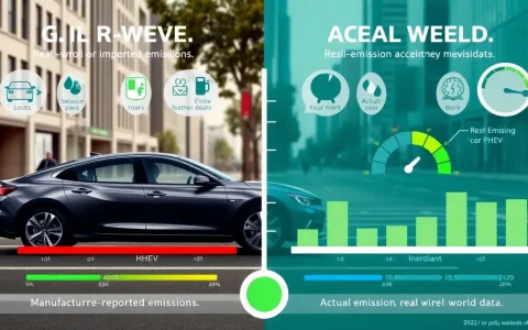 What are the real-world emissions of PHEVs compared to their advertised levels