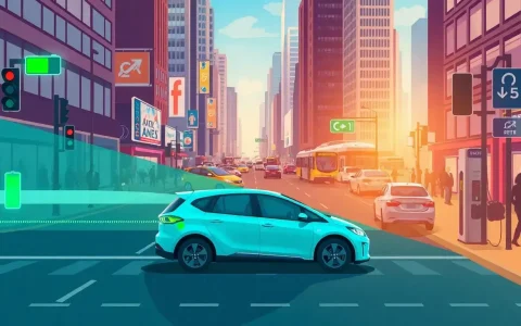 How does urban driving affect the electric range of PHEVs