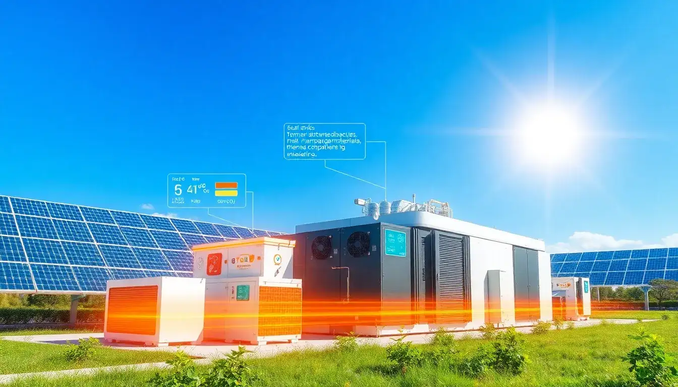 How can thermal management systems be implemented to extend solar battery lifespan