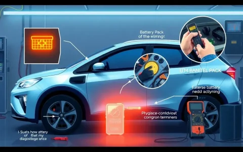 What are the signs that a PHEV battery needs maintenance