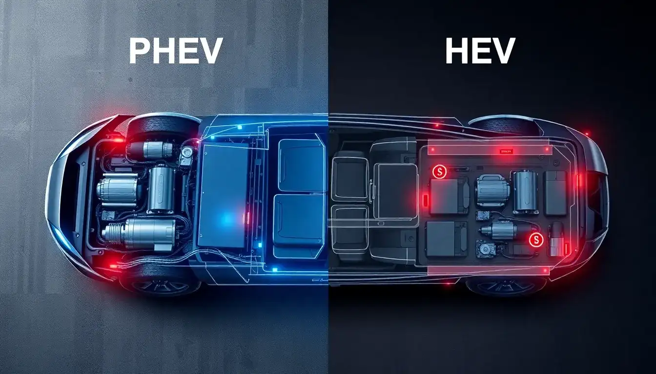 Are the electrical components in PHEVs more prone to failure than in HEVs