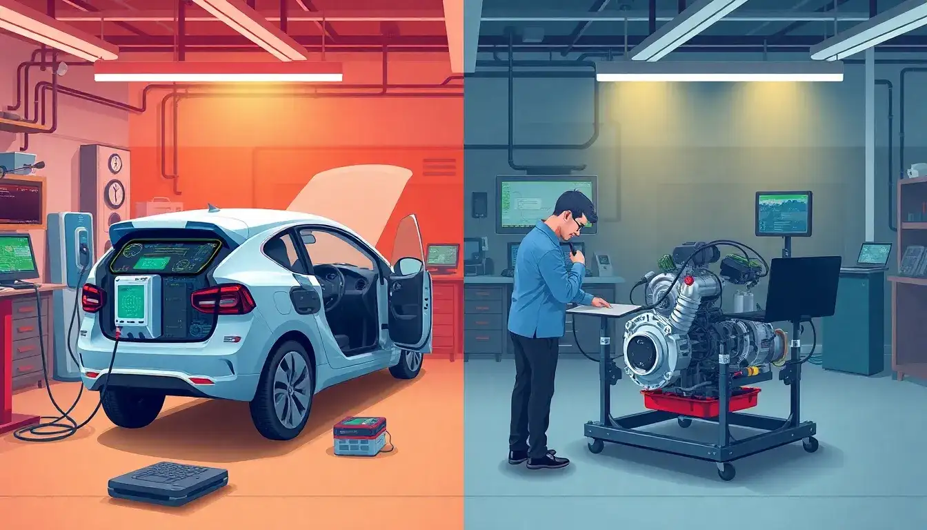 What diagnostic challenges do technicians face with PHEVs compared to HEVs