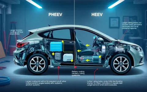 Are there specific parts in PHEVs that require more frequent replacement than in HEVs