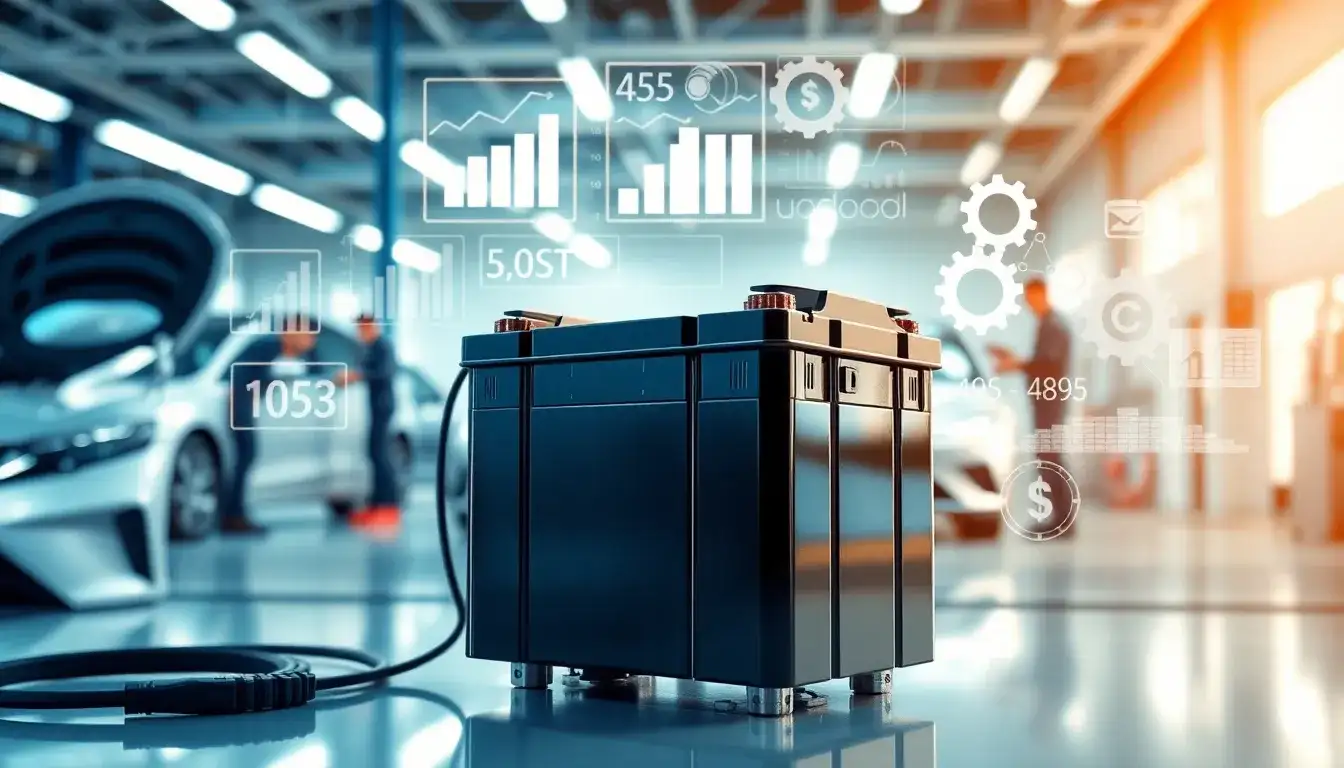 How do hybrid battery replacements impact overall maintenance costs