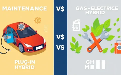 Do plug-in hybrids have higher maintenance costs compared to gas-electric hybrids