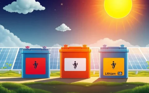 How do different battery chemistries affect the lifespan of solar batteries