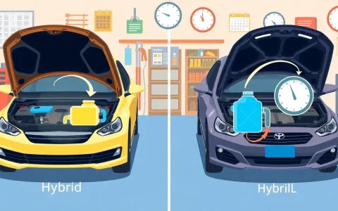Do hybrids require more frequent oil changes compared to gas-only cars