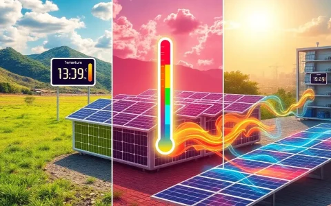 How can temperature variations influence the performance of solar batteries
