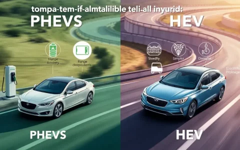 What are the long-term reliability concerns for PHEVs versus HEVs