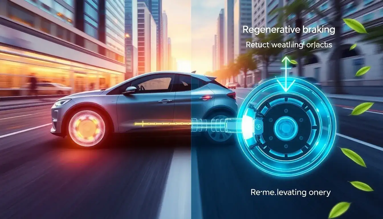 How does regenerative braking affect brake wear in PHEVs