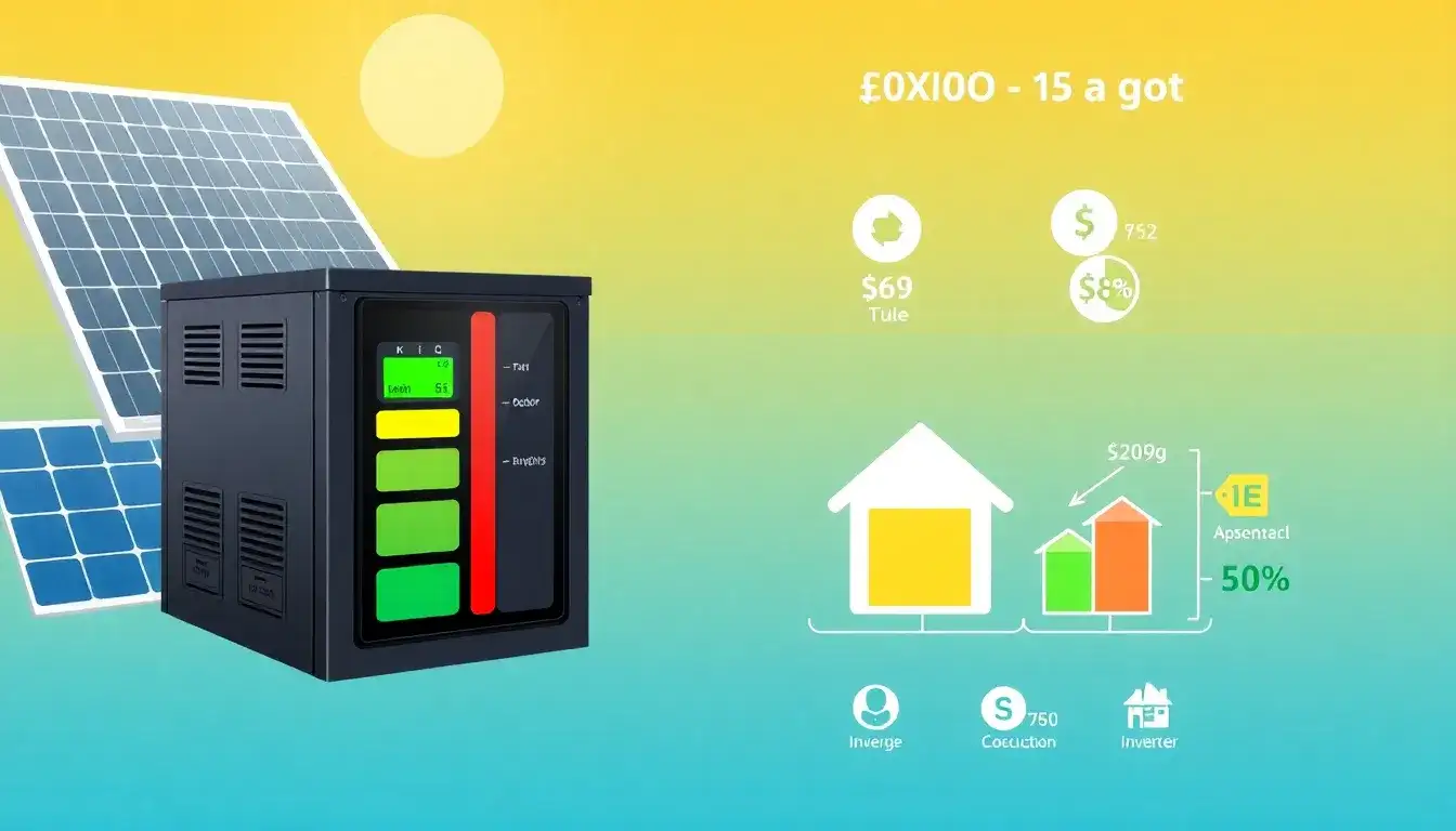 How does the depth of discharge affect the overall cost of solar battery systems