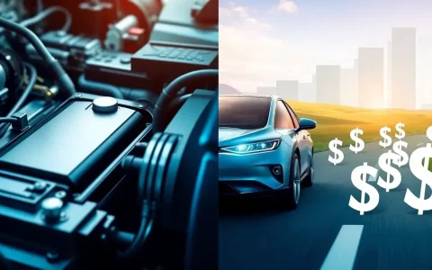 How does the battery maintenance cost impact the overall cost of PHEVs