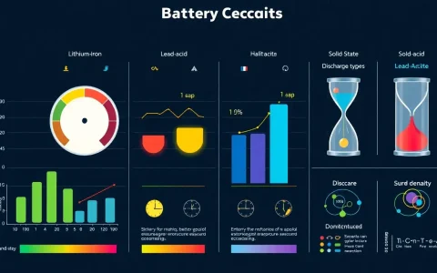 How do different battery chemistries compare in terms of depth of discharge and lifespan