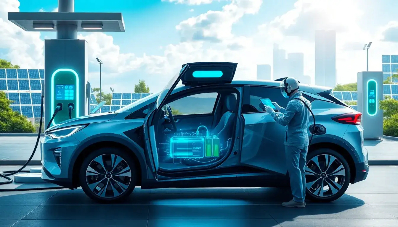 How often should the battery in a PHEV be inspected