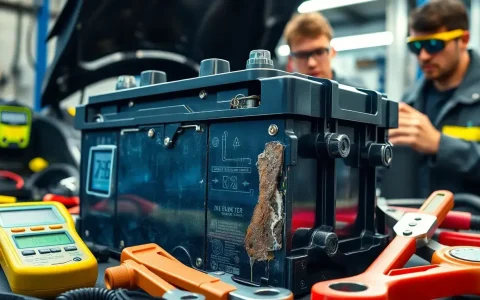 What are the signs that a PHEV battery needs inspection