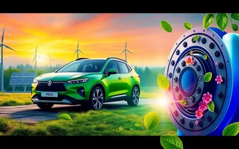 What are the environmental benefits of using brake pads in PHEVs