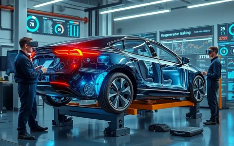 How often should the regenerative braking system be inspected or serviced