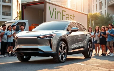 VinFast Delivers 400 VF 3 Electric Vehicles to Indonesian Customers